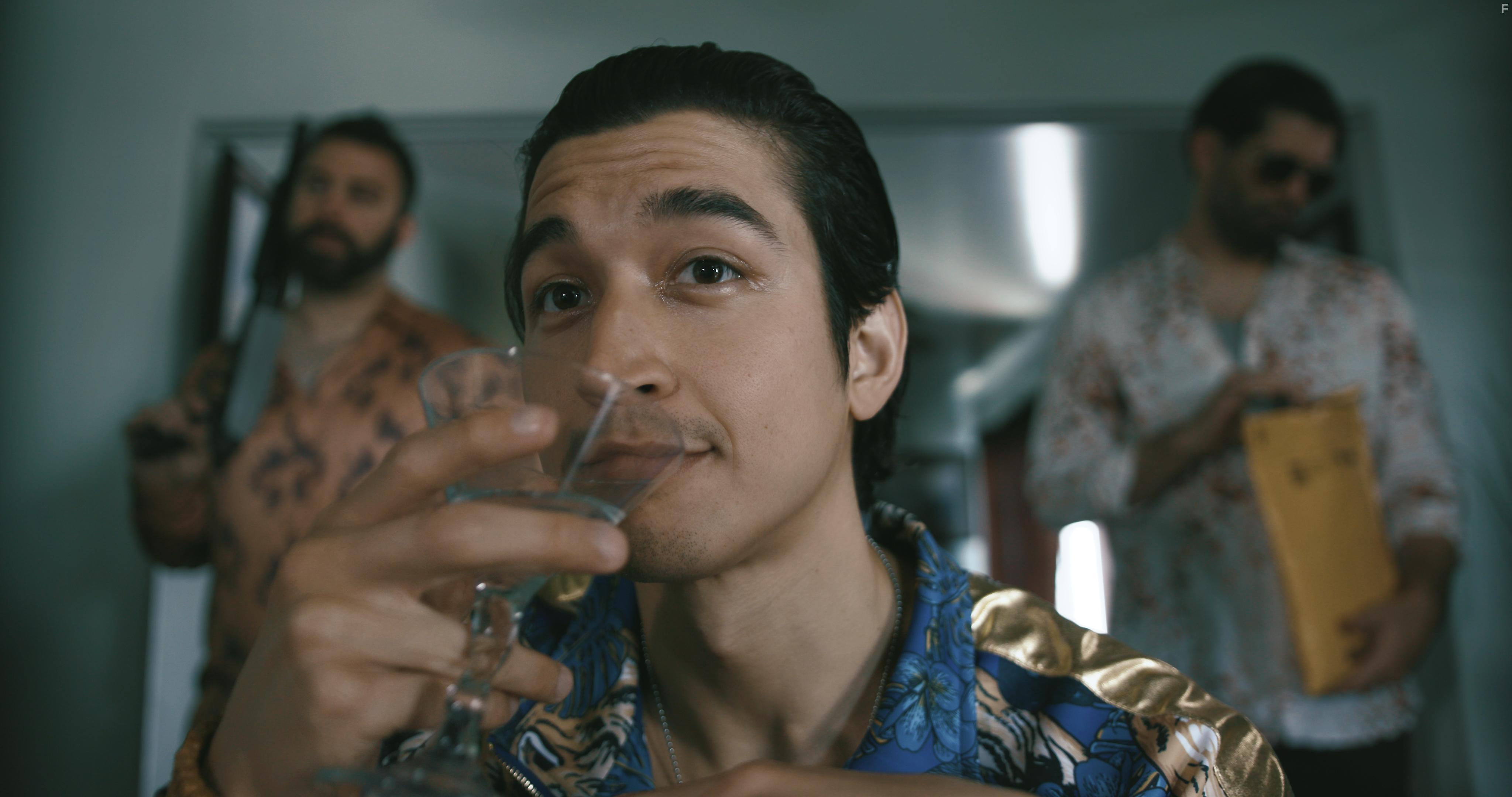 David Gascon, Sam Marra, and Tommy Bakic in Dead Body (2021)