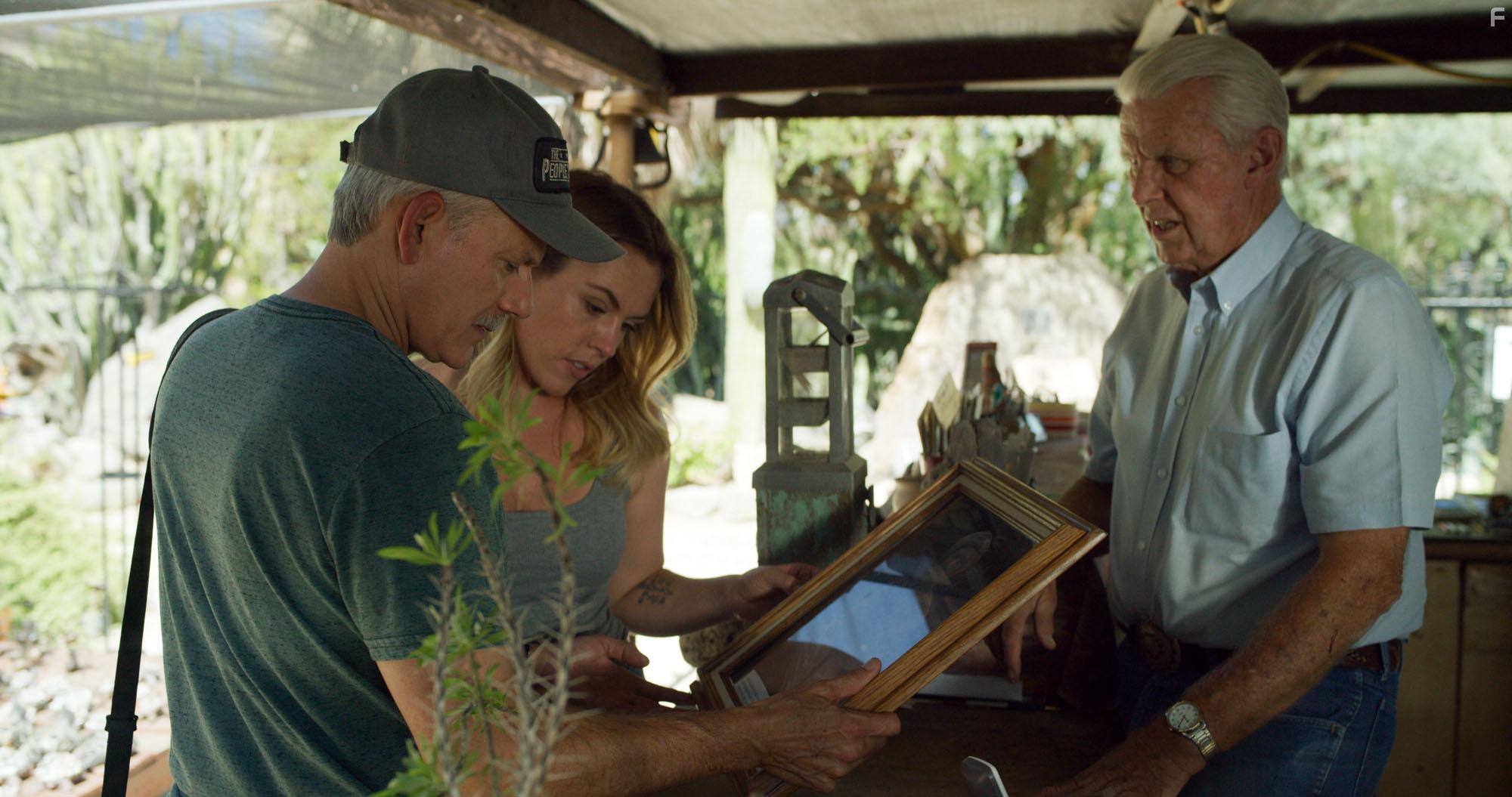 Campbell Scott, Agnes Bruckner, and Clark Moorten in The 11th Green (2020)