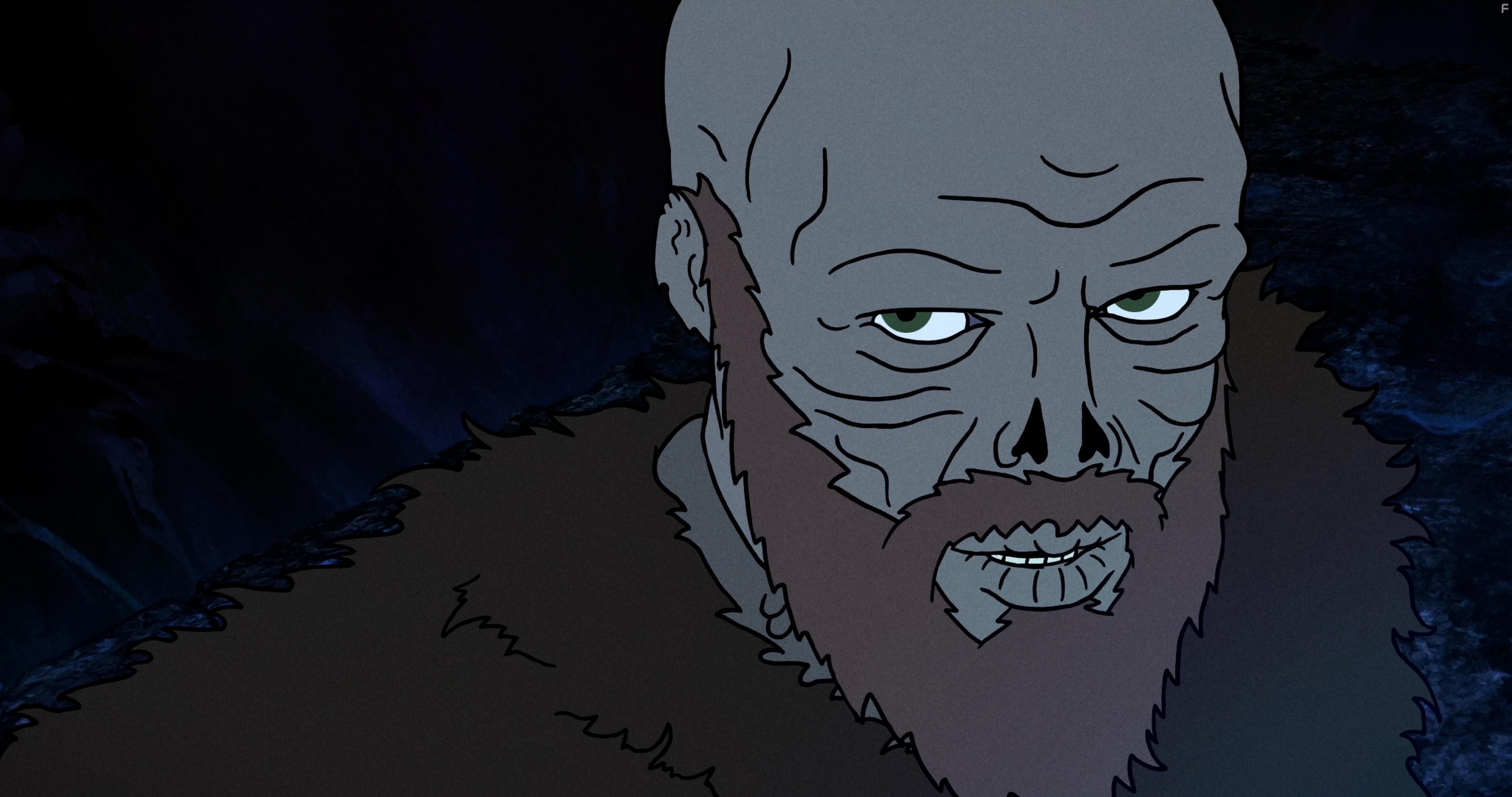 Richard E. Grant in The Spine of Night (2021)