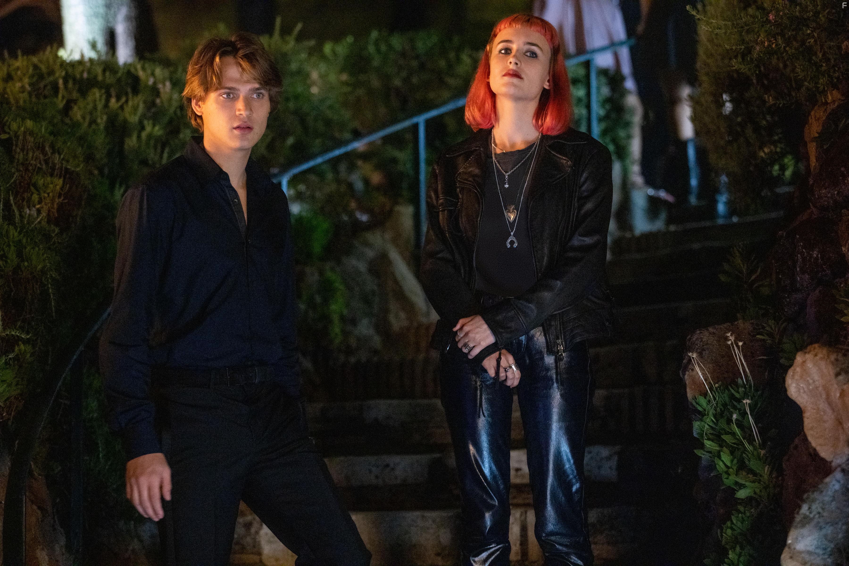 Alessandro Albani, Giorgia, Saul Nanni, Claudia Stecher, and Fabio Zayed in Love & Gelato (2022)