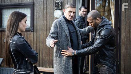 Peter Van den Begin and Kseniya Mishina in Fair Trade (2021)