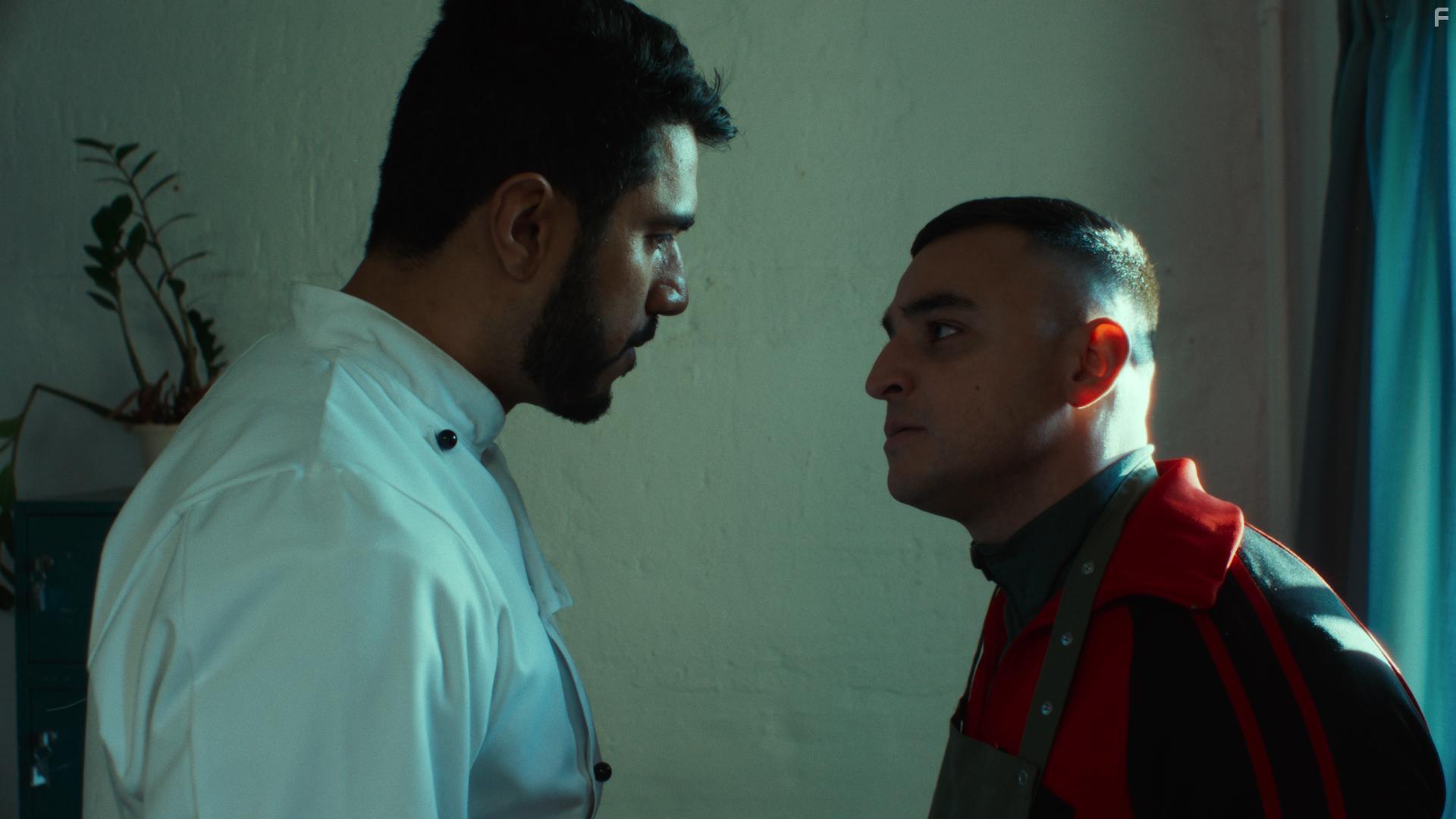 Besir Zeciri and Afshin Firouzi in Fredls (2021)