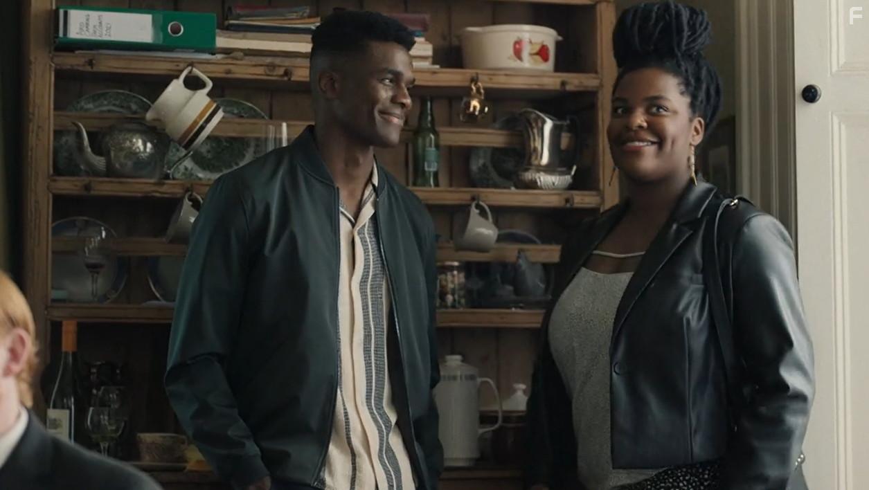 Clinton Liberty and Demi Isaac Oviawe in Holding (2022)