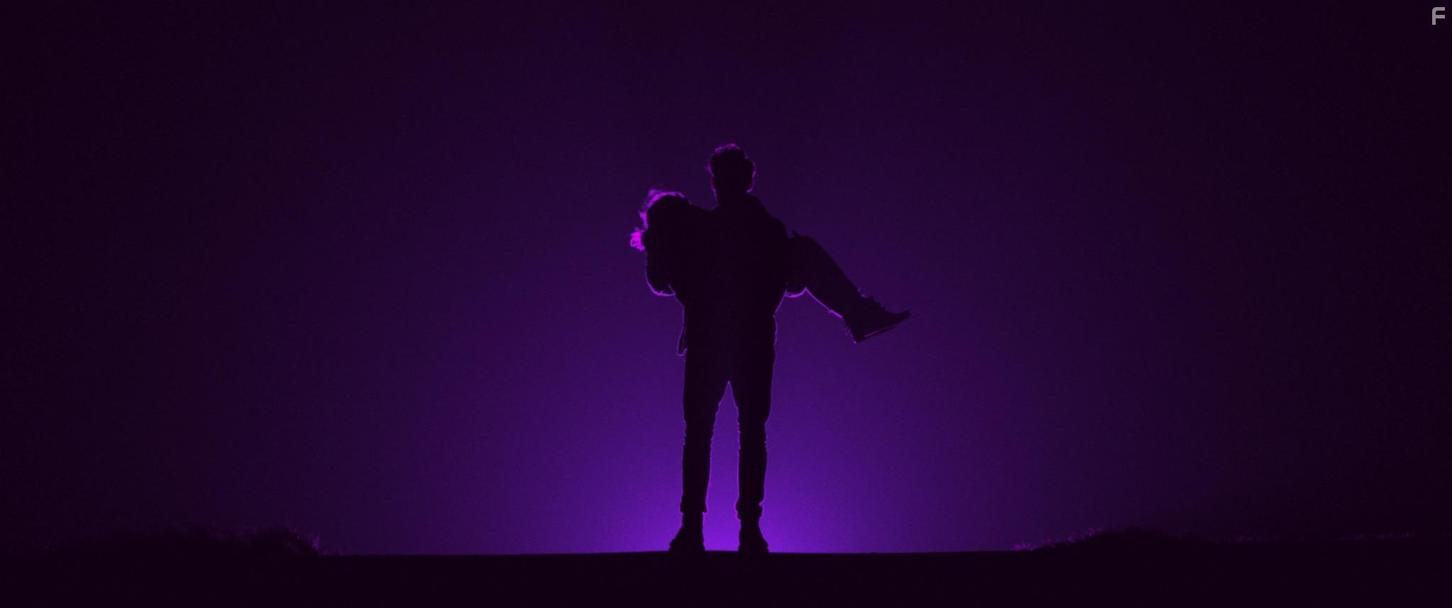 Olivia Vinall and Mark Strepan in A Beautiful Curse (2021)