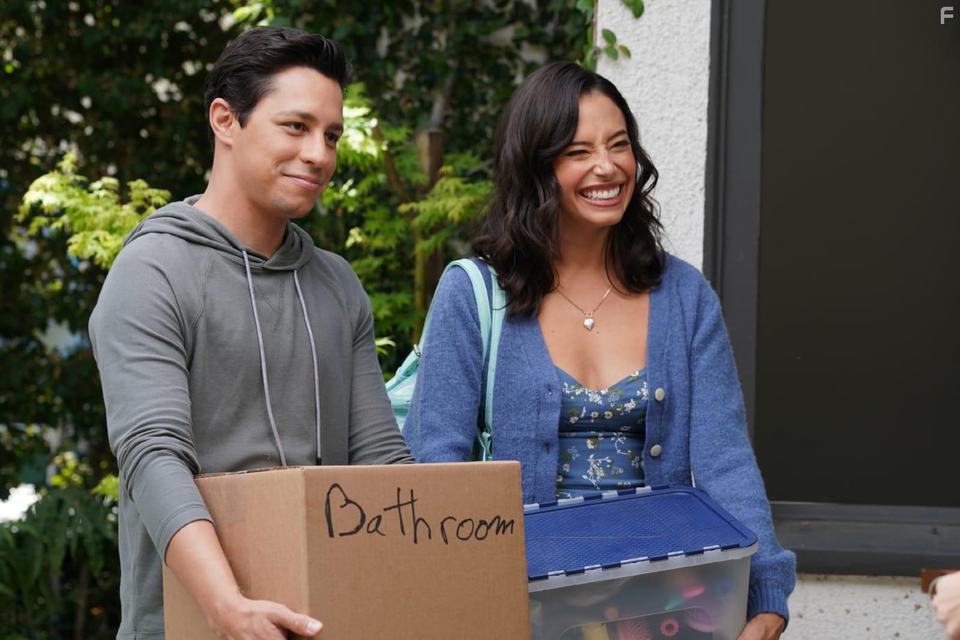 Chloe Bridges and David Del Rio in Maggie (2022)