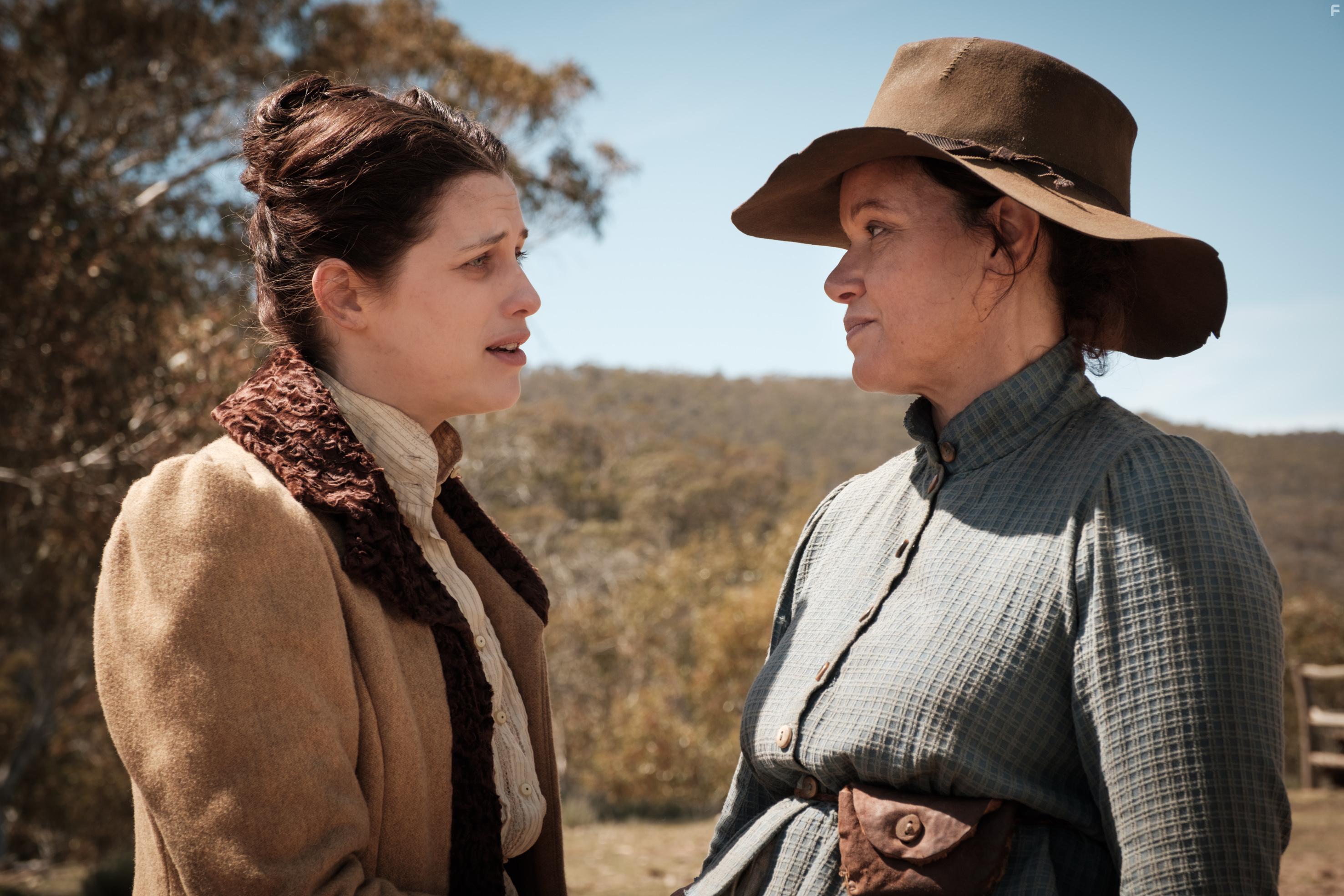Leah Purcell and Jessica De Gouw in The Drover's Wife: The Legend of Molly Johnson (2021)