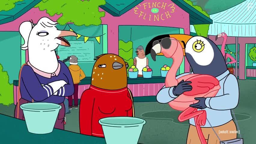 Tiffany Haddish, Sasheer Zamata, and Ali Wong in Tuca & Bertie: The Dance (2021)