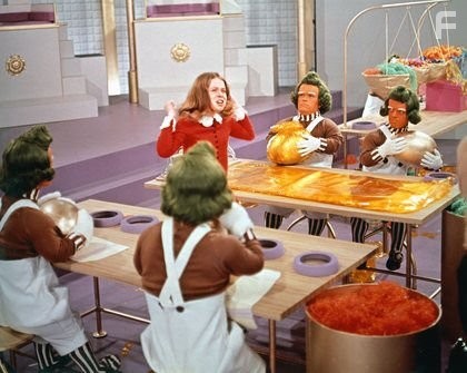 "Willy Wonka and the Chocolate Factory" Julie Dawn Cole 1971 Paramount