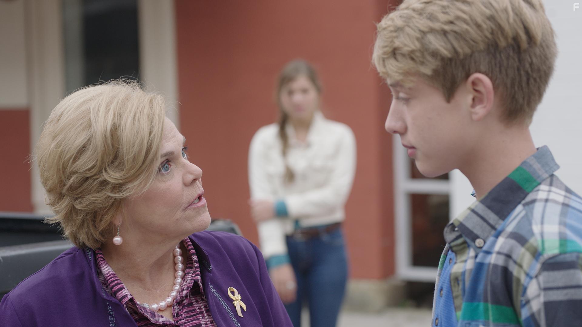 Orli Gottesman, Ann Herberger, and Jake Satow in Adeline (2022)