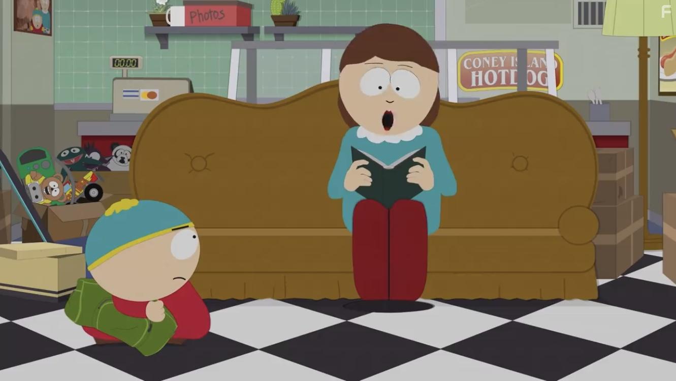 Trey Parker and April Stewart in South Park: The Streaming Wars (2022)