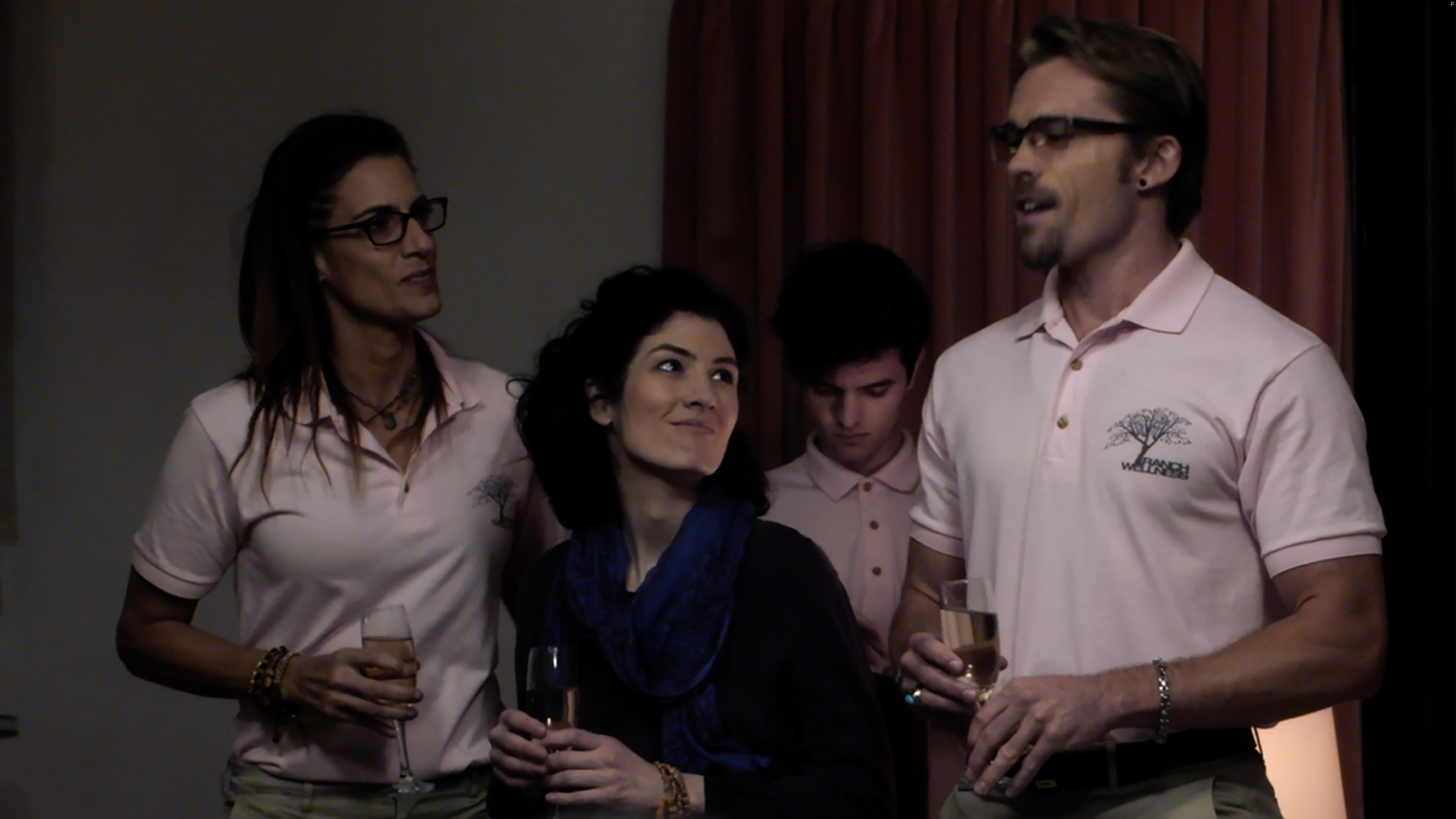 Cathy DeBuono, John-Paul Lavoisier, and Jessica Graham in Crazy Bitches (2019)