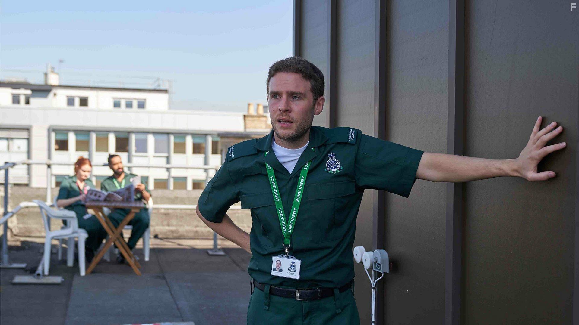 Iain De Caestecker in The Control Room (2022)