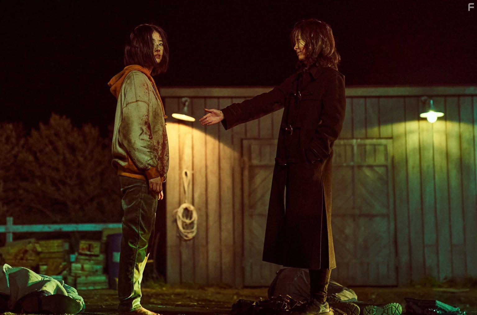 Cynthia and Kim Da-Mi in The Witch: Part 2 (2022)