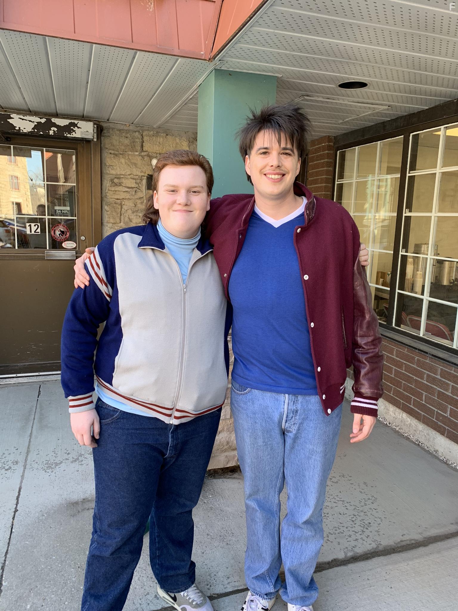 Jack Quail and Jack Beeston in The Exchange (2021)