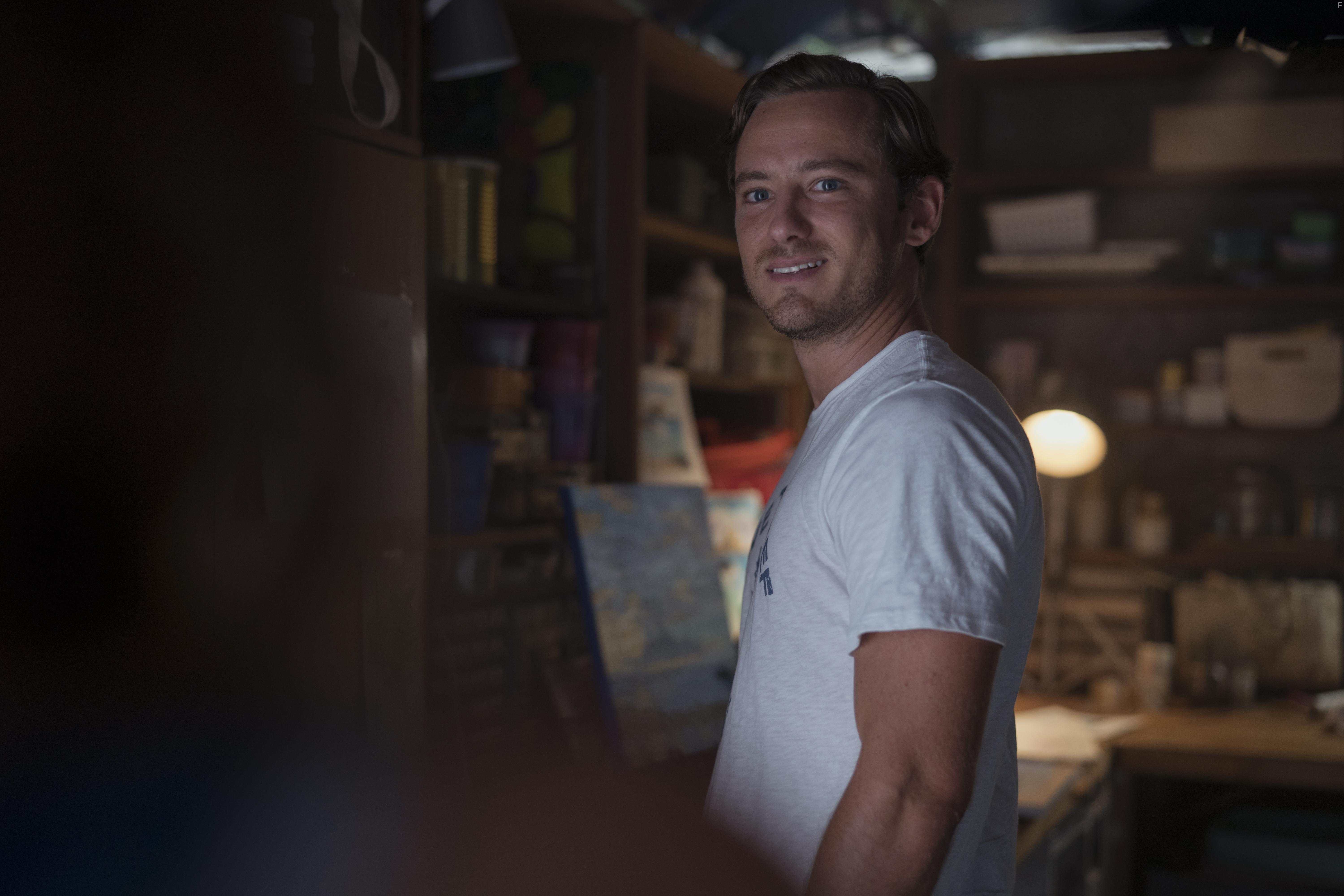 Lewis Pullman in Press Play (2022)