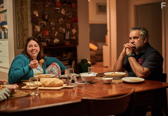 Wayne Blair and Natalie Abbott in Aftertaste (2021)