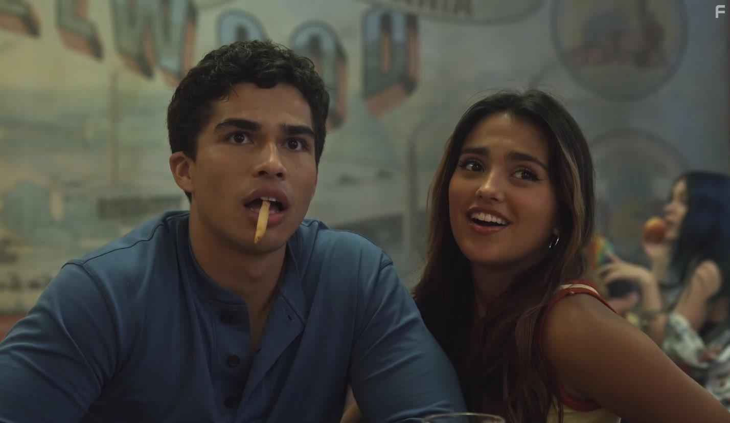 Alex Aiono and Maia Reficco in Pretty Little Liars: Original Sin (2022)