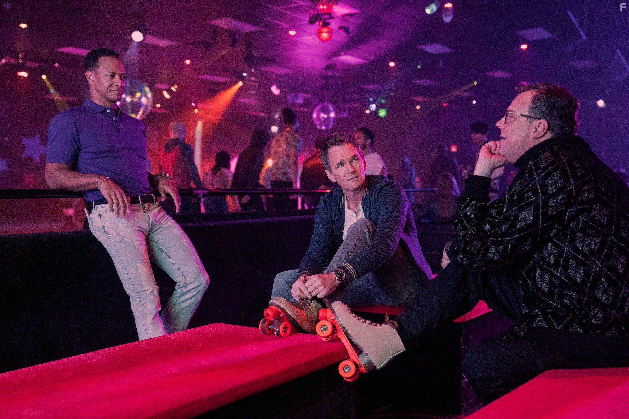 Neil Patrick Harris, Emerson Brooks, and Brooks Ashmanskas in Uncoupled (2022)