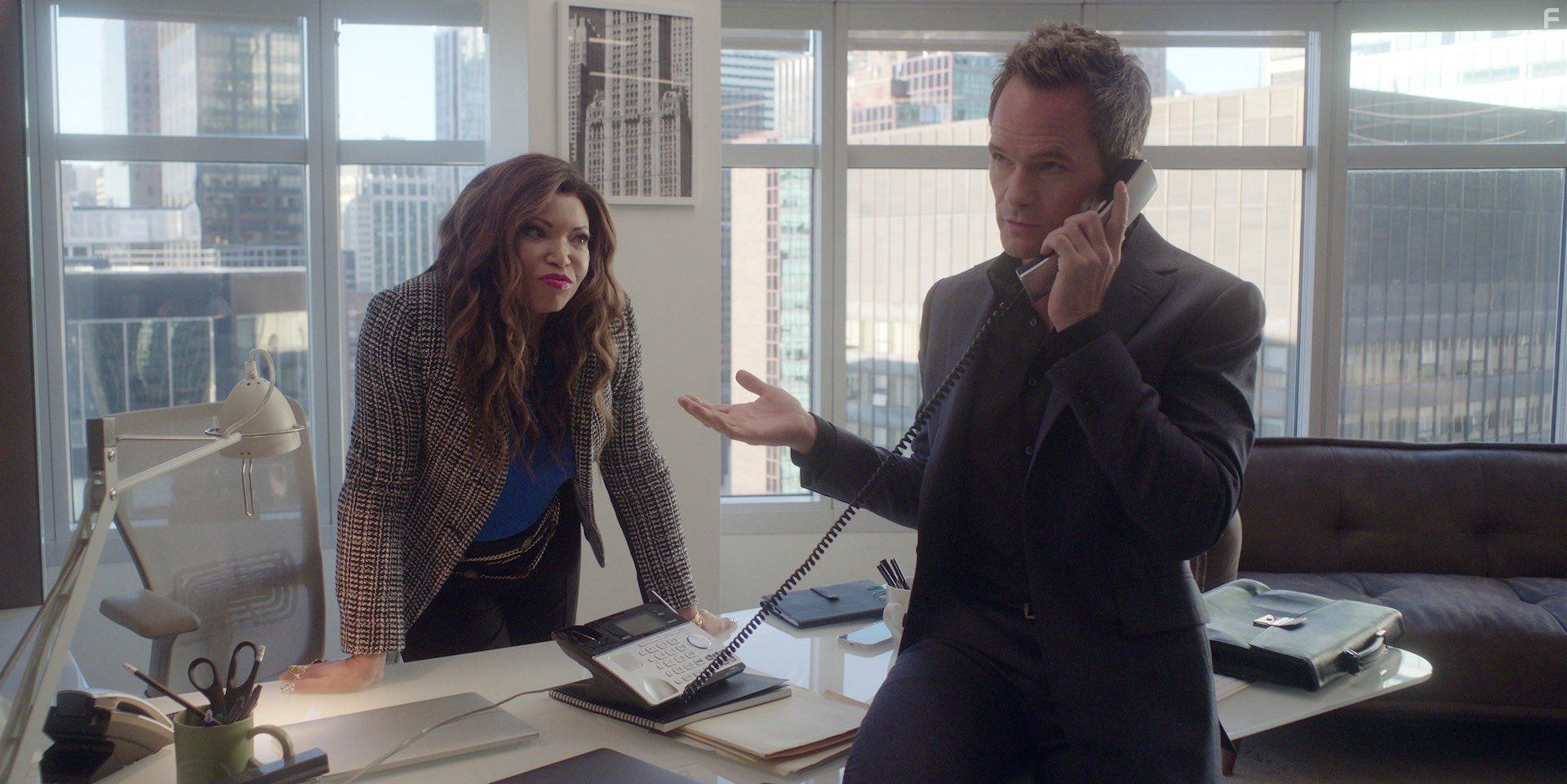 Neil Patrick Harris and Tisha Campbell in Uncoupled (2022)