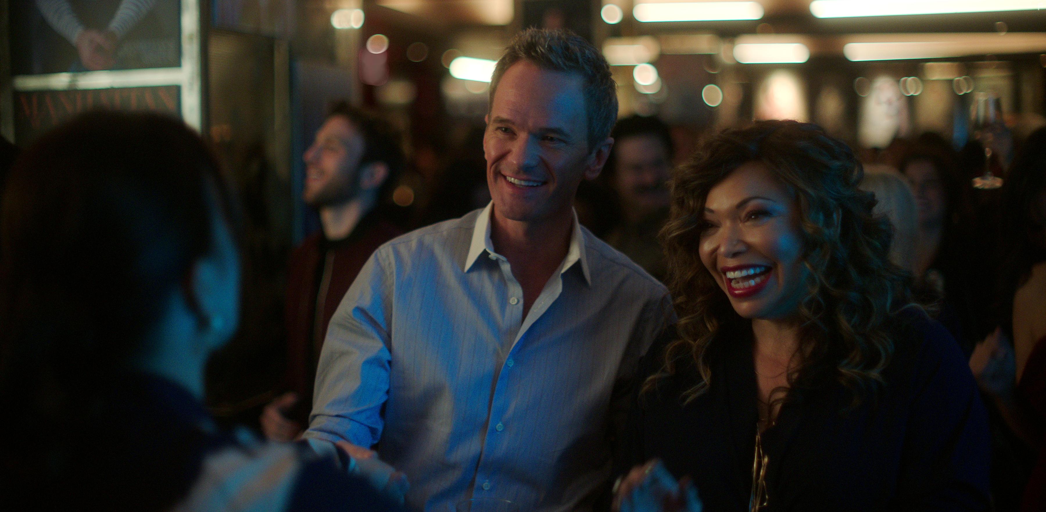 Neil Patrick Harris and Tisha Campbell in Uncoupled (2022)