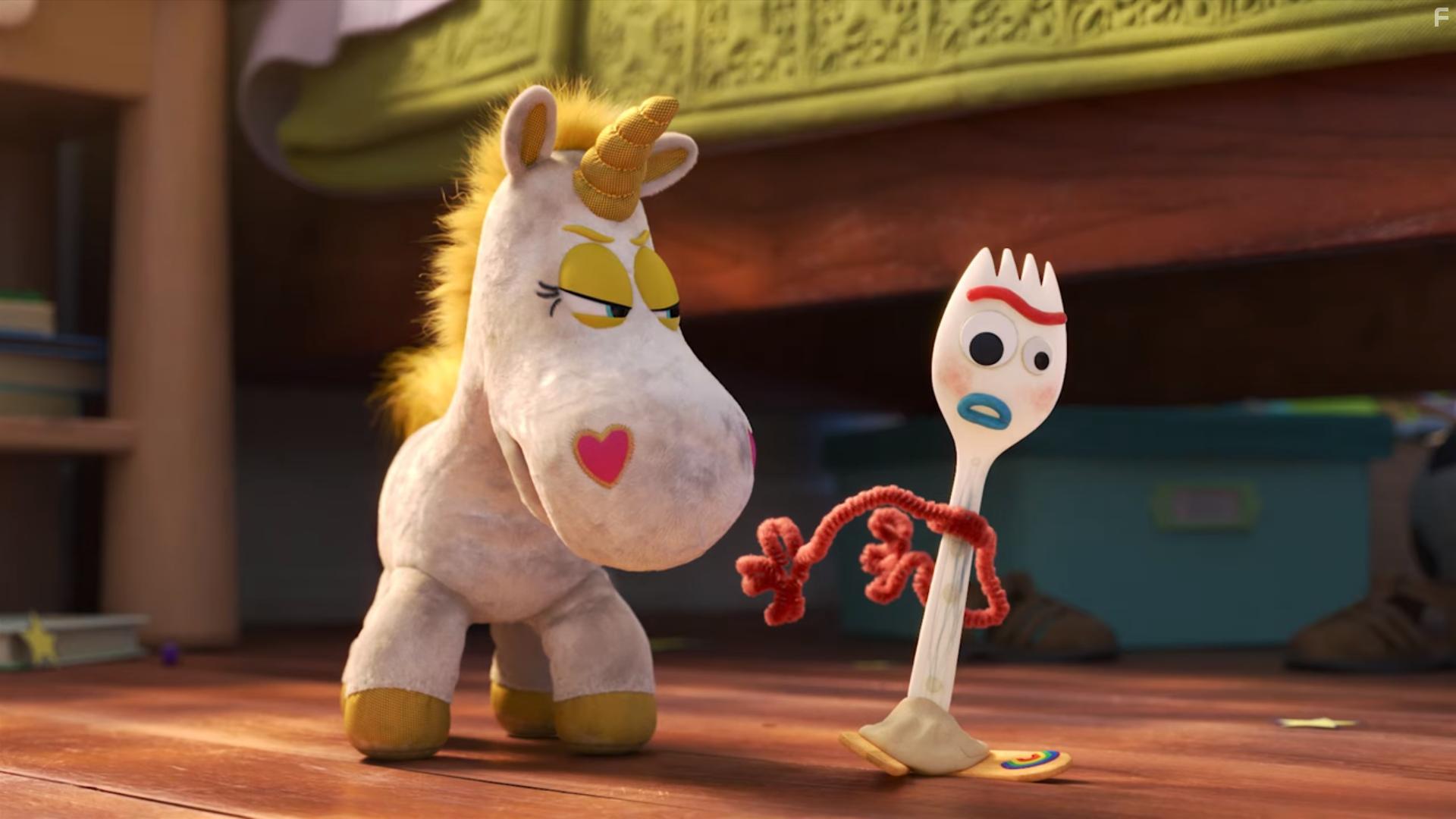 Jeff Garlin and Tony Hale in Forky Asks a Question (2019)