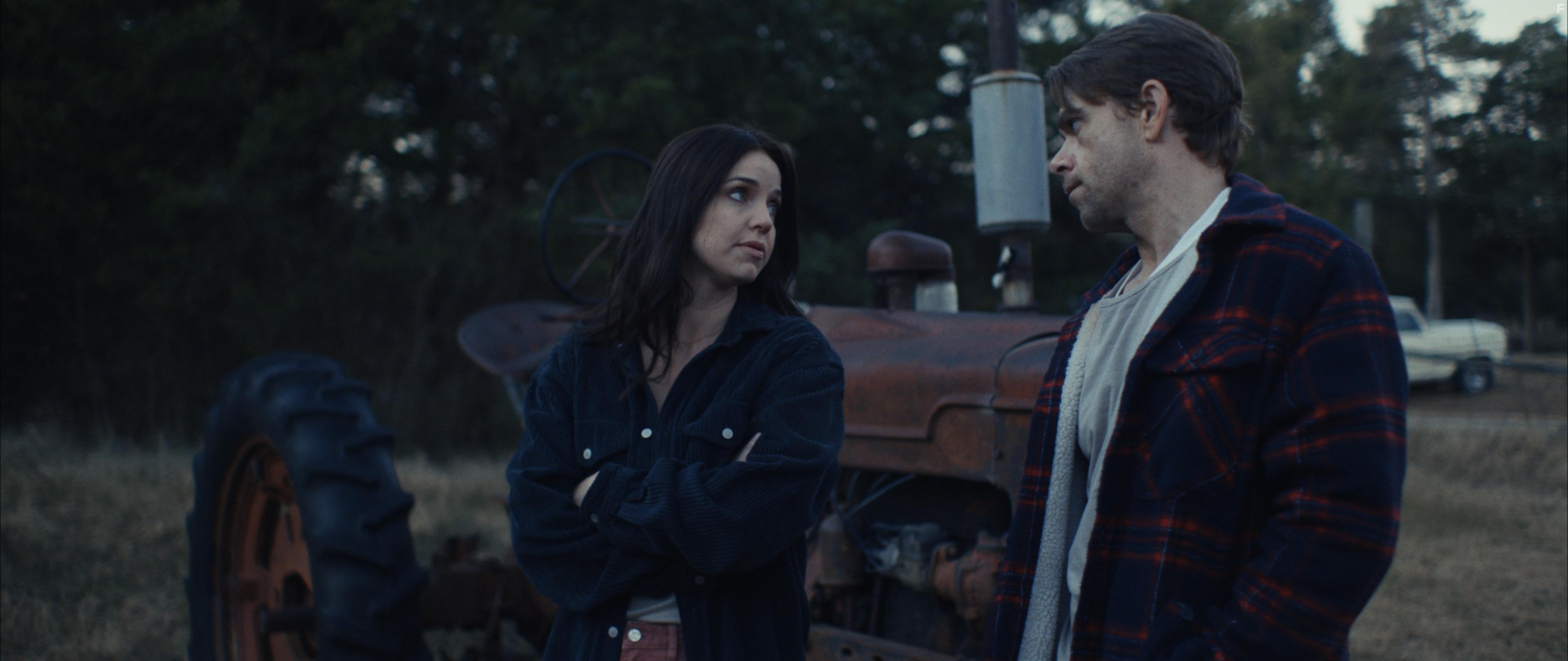 Nick Stahl and Kelli Garner in What Josiah Saw (2021)