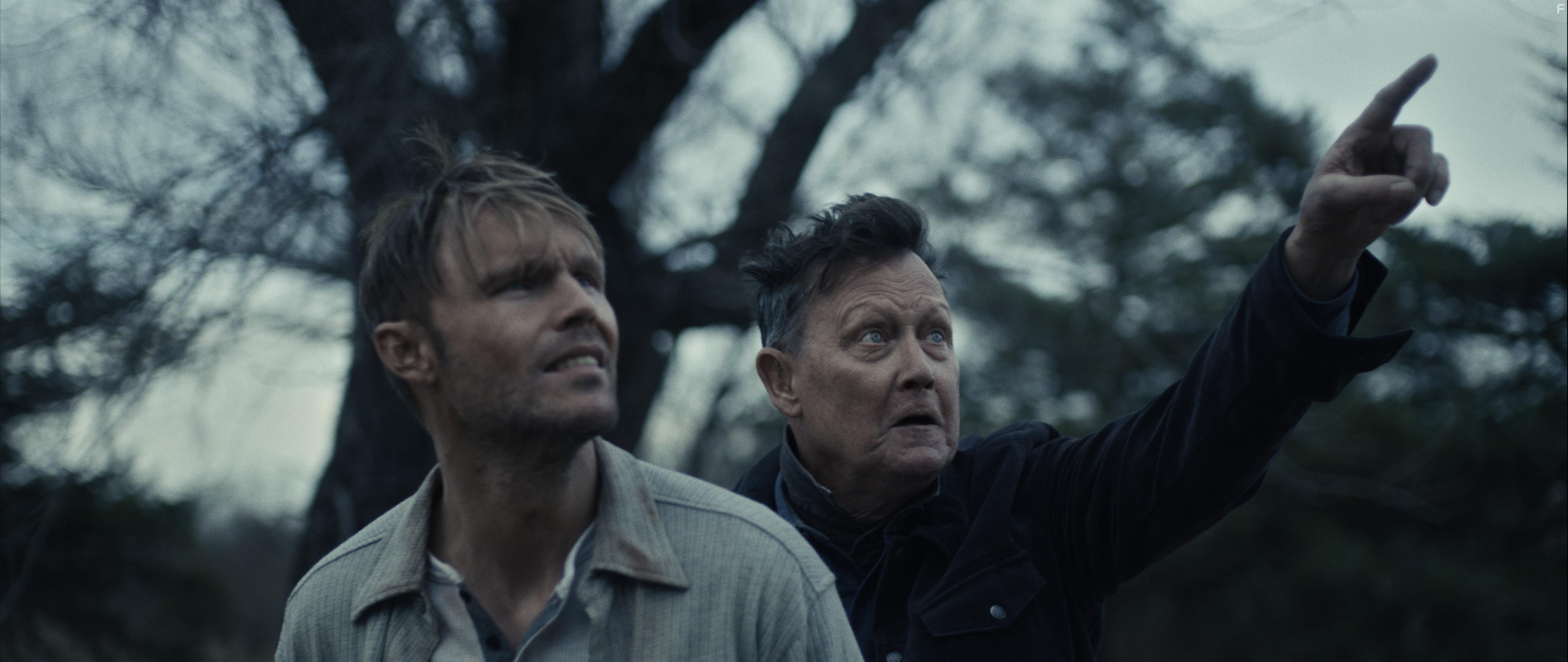 Robert Patrick and Scott Haze in What Josiah Saw (2021)