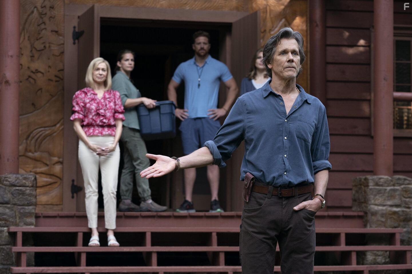 Kevin Bacon, Carrie Preston, and Boone Platt in They/Them (2022)