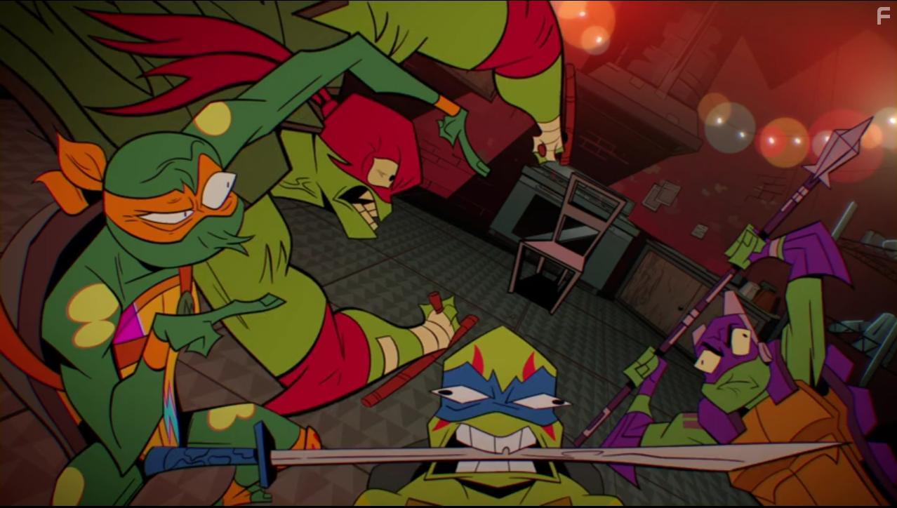 Rise of the Teenage Mutant Ninja Turtles: Turtle-dega Nights: The Ballad of Rat Man/The Ancient Art of Ninja Hide and Seek (2019)