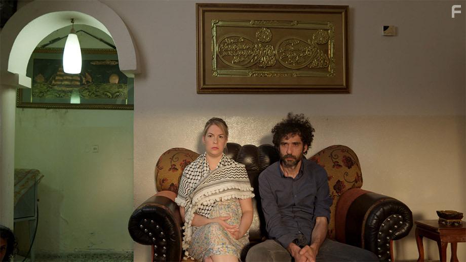 Kais Nashif and Shany Verchik in Abu Omar (2020)