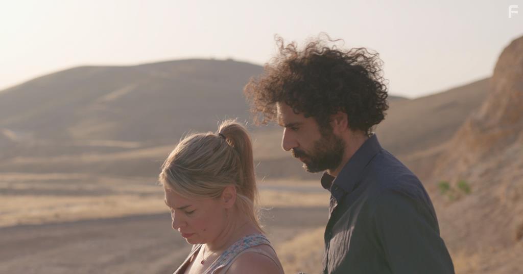 Kais Nashif and Shany Verchik in Abu Omar (2020)