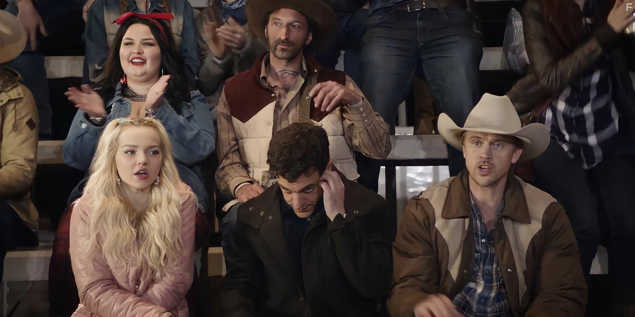 B.J. Novak, Boyd Holbrook, Isabella Amara, Dove Cameron, and Clint Obenchain in Vengeance (2022)