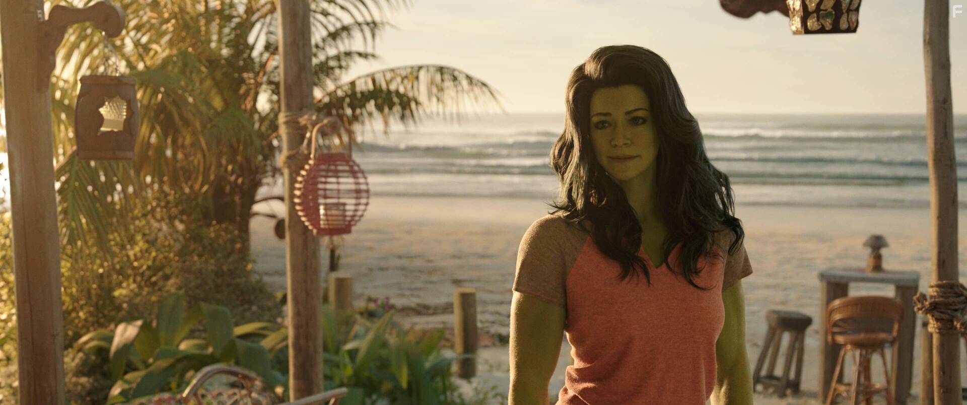Tatiana Maslany in She-Hulk: Attorney at Law (2022)