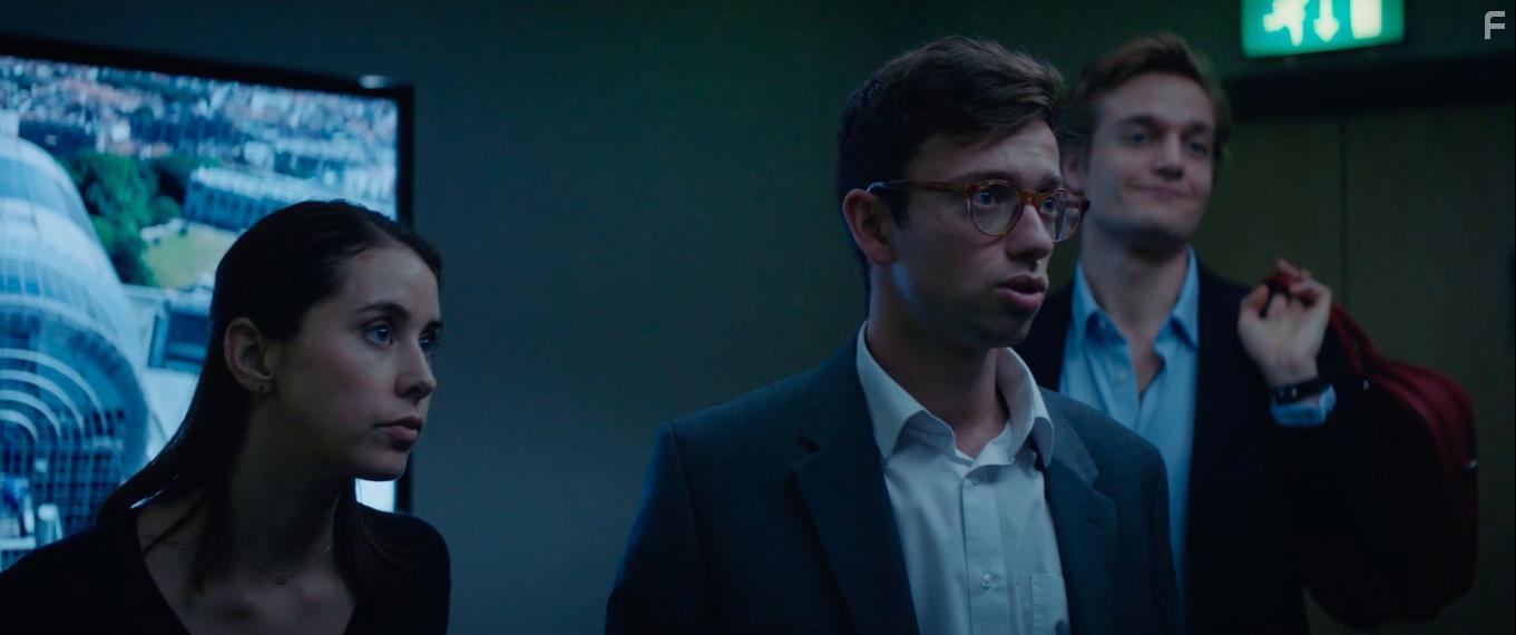 Lucas Englander, Liz Kingsman, and Xavier Lacaille in Parlement: Je suis Sharky (2020)