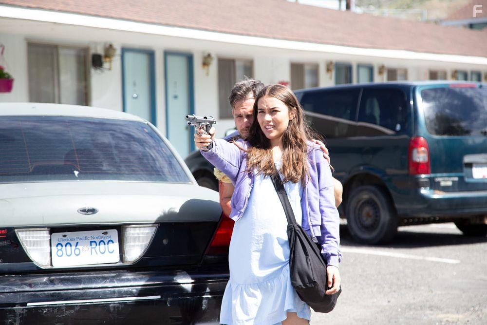James Clayton and Lina Lecompte in Bullet Proof (2022)