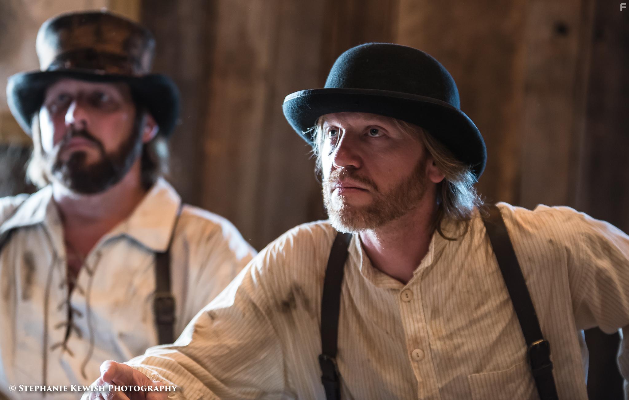 Brian Elder and John Hall in Death and Compromise (2019)