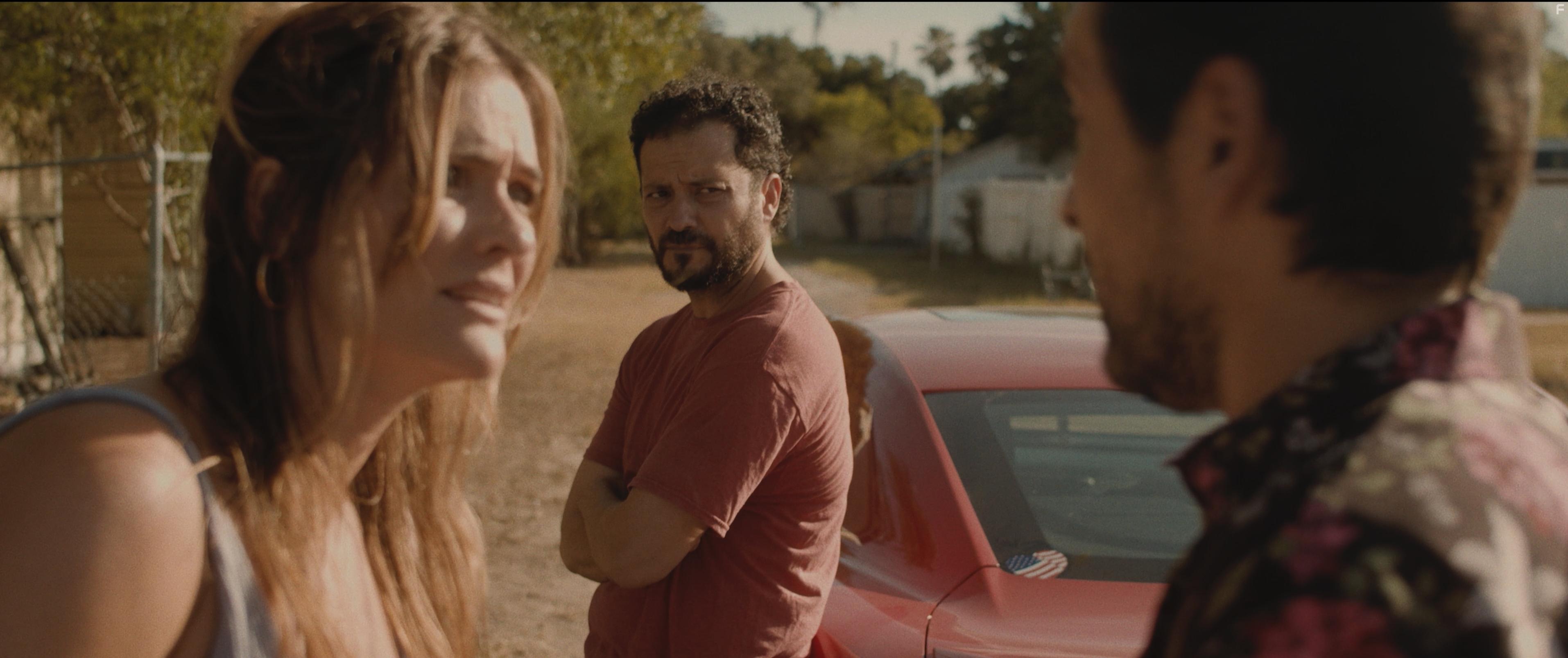 Bre Blair, Michael Ray Escamilla, and Luis Bordonada in Swamp Lion (2022)
