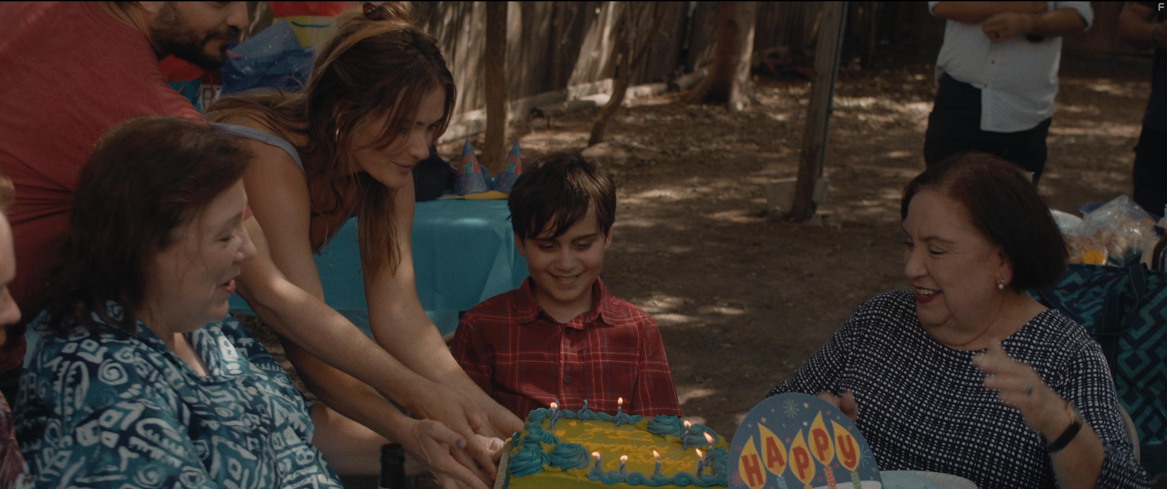Bre Blair, Stephanie Rascoe Myers, Jack Elliot Ybarra, and Michael Ray Escamilla in Swamp Lion (2022)