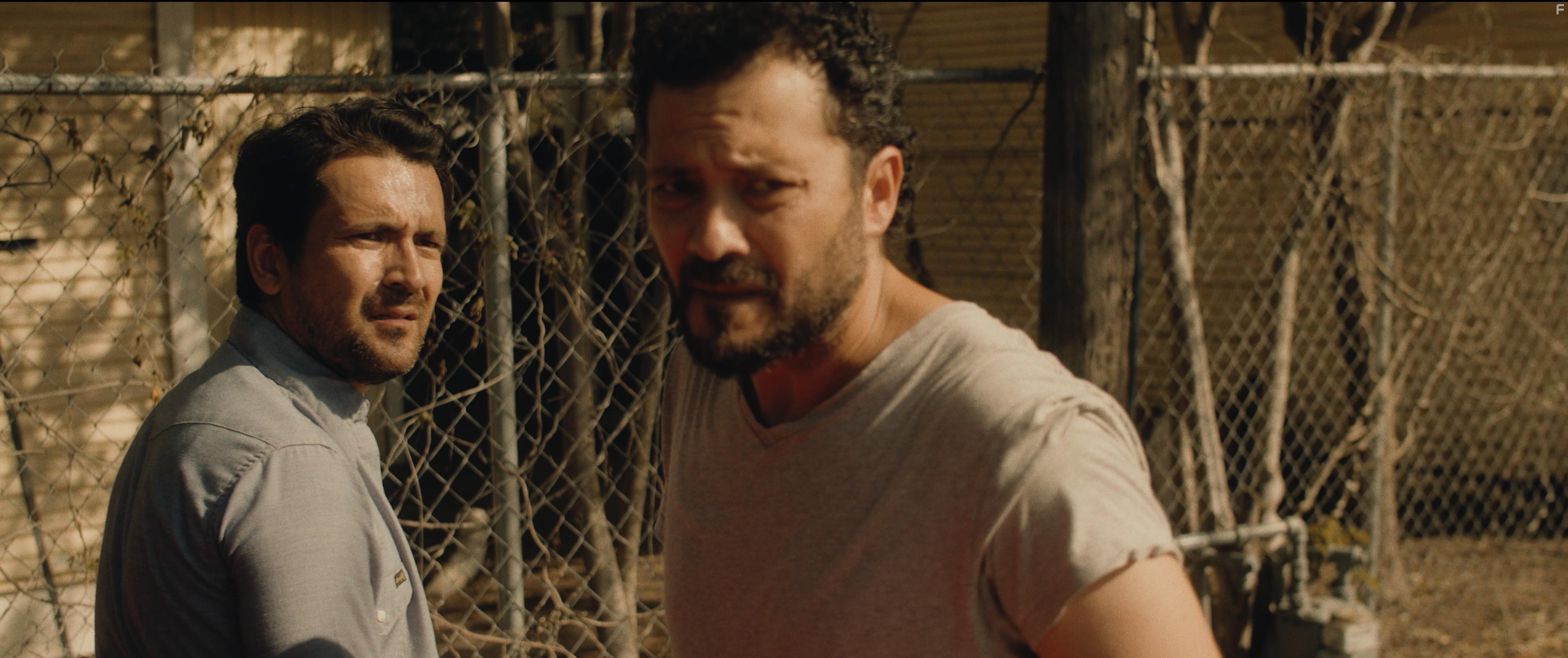 Michael Ray Escamilla and Luis Bordonada in Swamp Lion (2022)