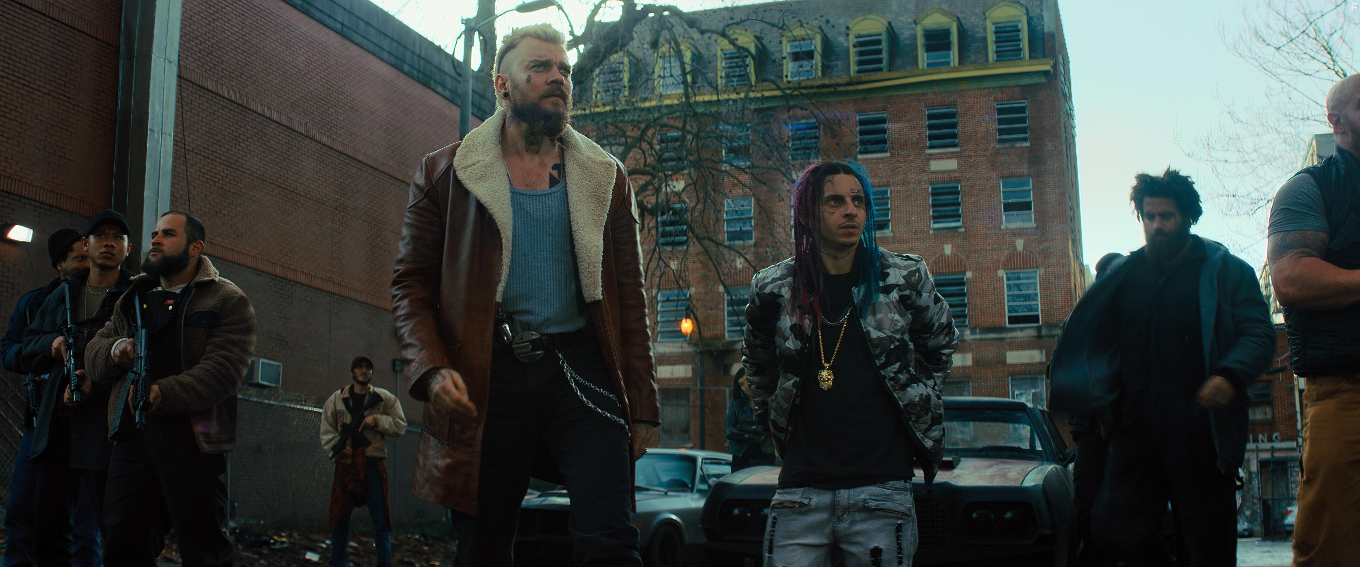 Pilou Asbk and Moises Arias in Samaritan (2022)