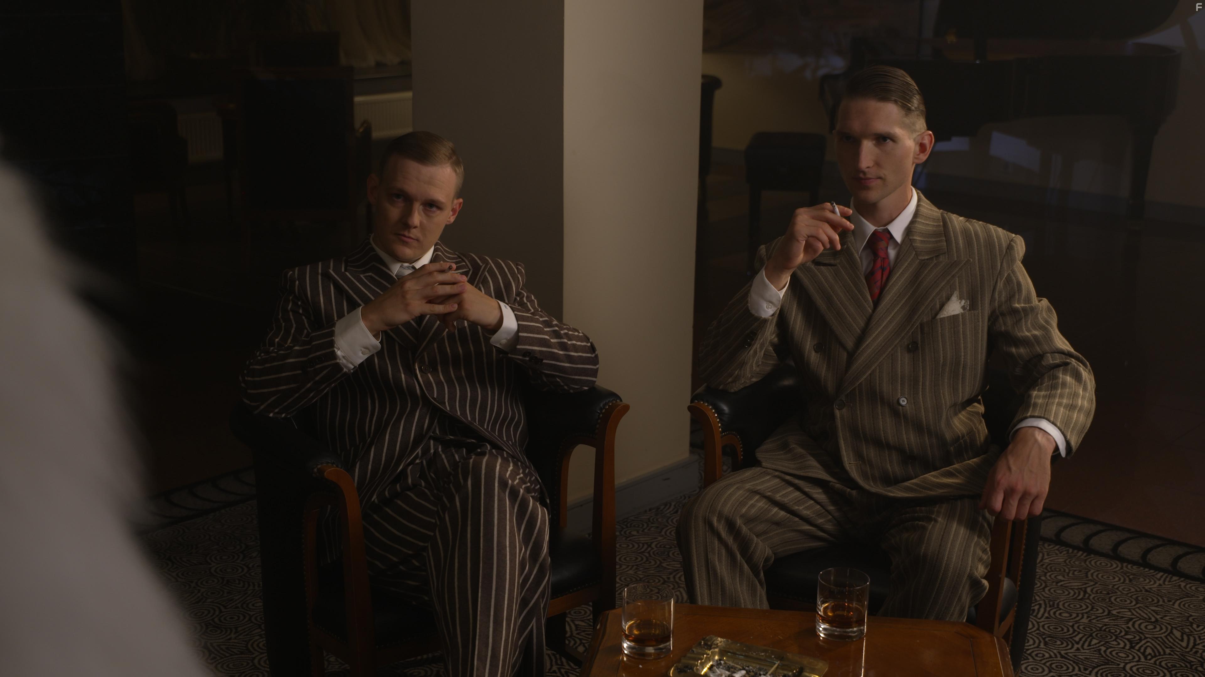 Lauri Mesepp and Jaanus Nuutre in The Kennedy Incident (2021)