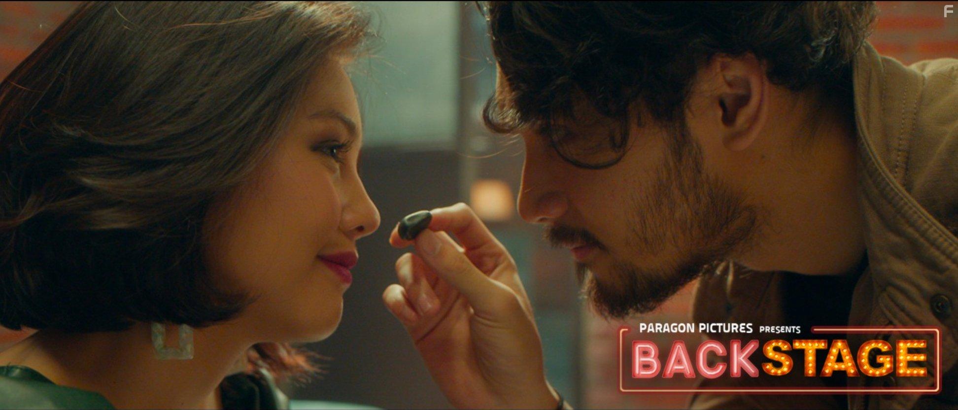 Achmad Megantara and Vanesha Prescilla in Backstage (2021)