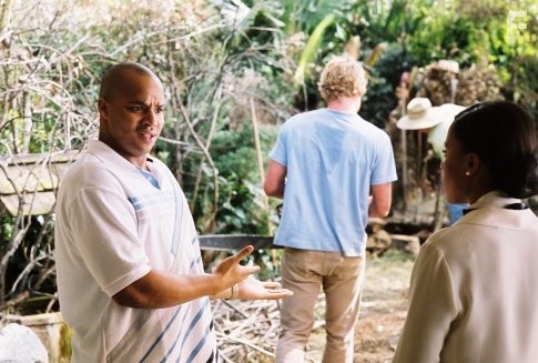 Sanaa Lathan and Simon Baker in Чтo-то новенькое (2006)