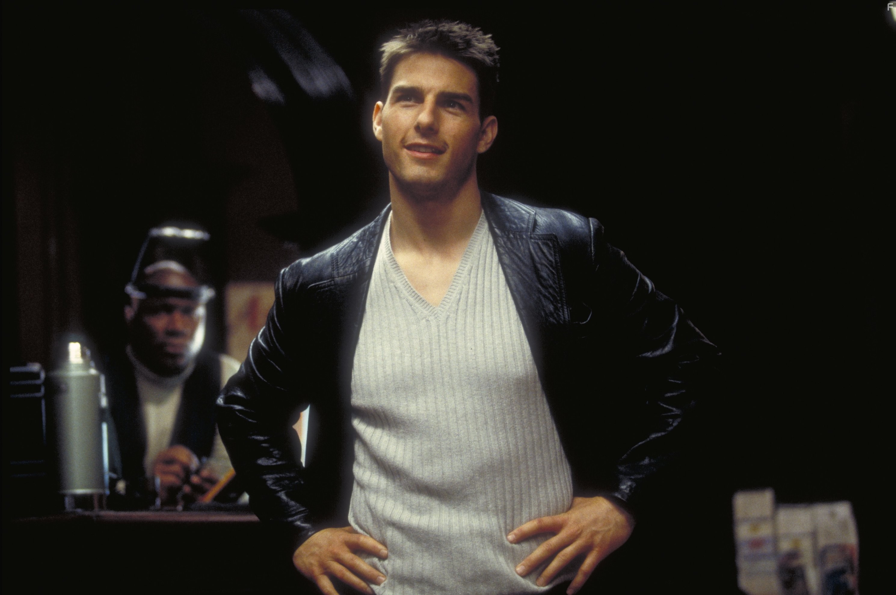 Tom Cruise and Ving Rhames in Миссия: невыполнима (1996)