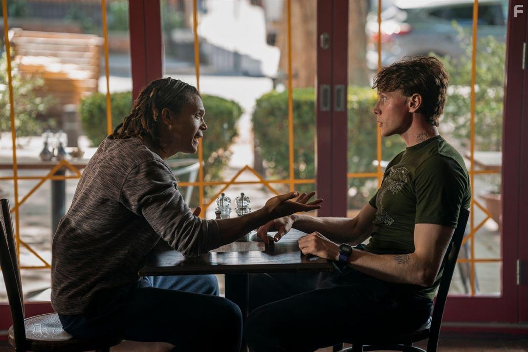George MacKay and Percelle Ascott in I Came By (2022)