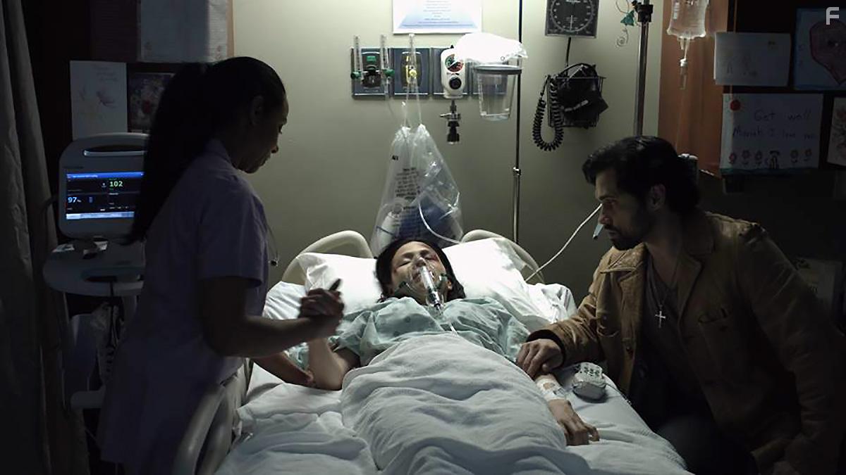 Danny Arroyo and Anna Talakkottur in Nobody's Angel (2022)