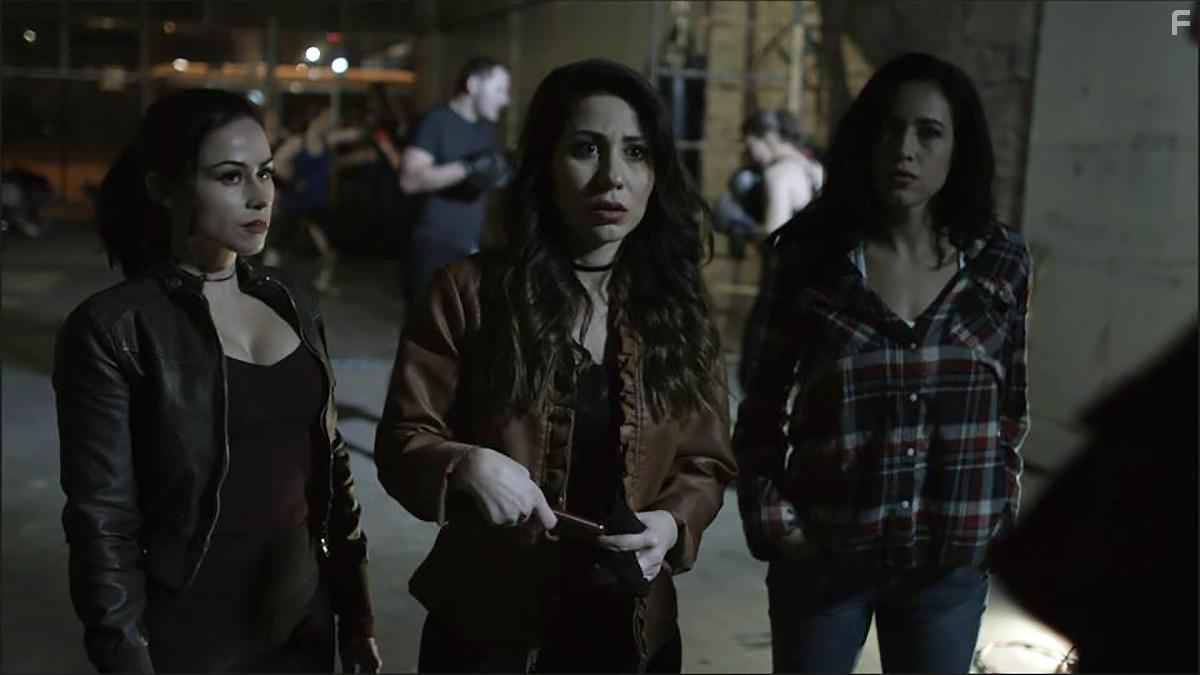 Amber Lee Ettinger, Esin Varan, and Esmeree Sterling in Nobody's Angel (2022)