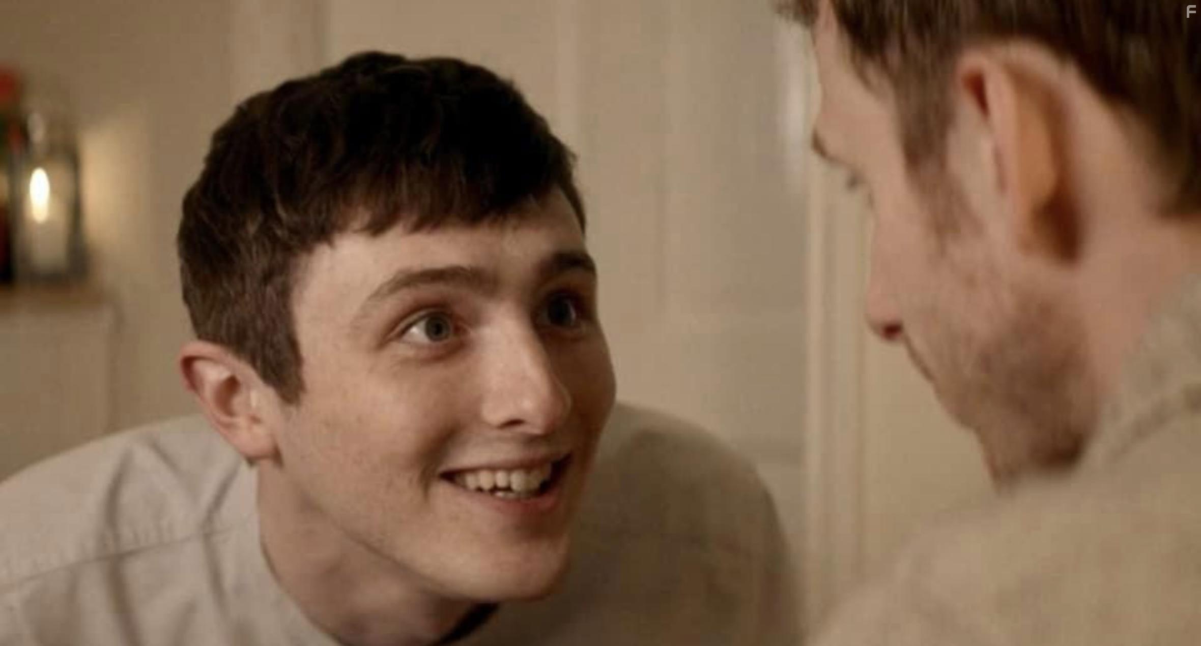 Robert Emms and Leo Flanagan in Four Lives (2022)