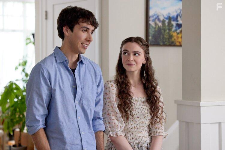 Zo Christie and Riley Davis in Dating the Delaneys (2022)