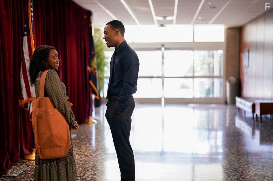 Tyler James Williams and Quinta Brunson in Abbott Elementary (2021)